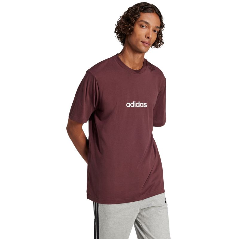 Adidas Essentials Linear Single vyriški marškinėliai M JE8998